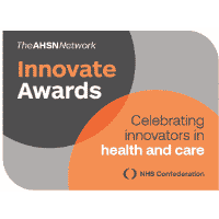 ELAROS and Leeds NHS Trusts win the Outstanding Collaboration with Industry award at the national AHSN Network Innovate Awards